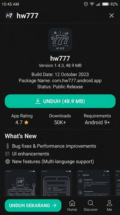 Unduh dan Instal hw777 APK untuk Android di Indonesia