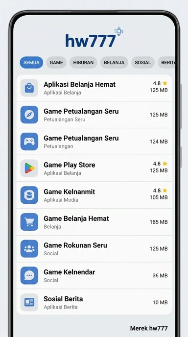 hw777 - Halaman Indeks Aplikasi Populer & Kanal Uji di Indonesia